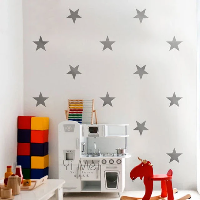 12pcs Colorful Little Stars Vinyl Window Wall Sticker Mural Decal 12pcs Colorful Little Stars Vinyl Window Wall Sticker Mural Decal Wallpaper Nursery Kids Baby Room Bedroom