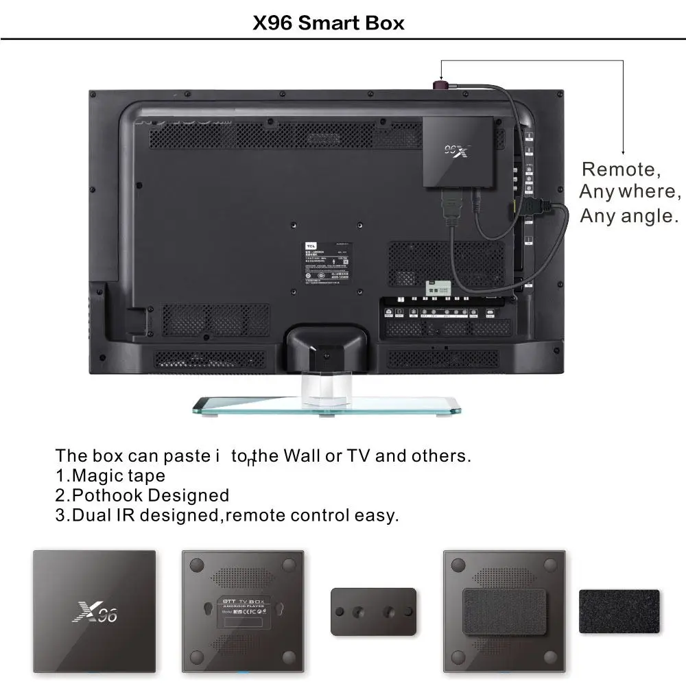 X96 Android 6 0 Smart Tv Box X96 2gb 16gb 1gb 8gb Amlogic S905x Quad Core 2 4ghz Wifi Hd 2 0a Kd16 1 4k Media Player Set Top Box Mi Box 3 Mi Boxsmart Tv Box Aliexpress