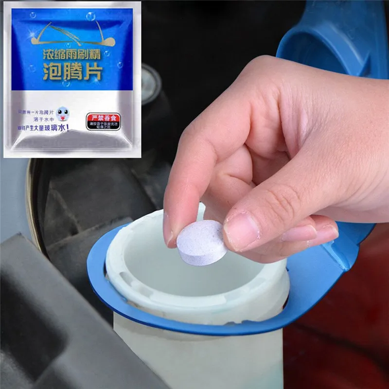 

5pcs Auto Car Windshield Glass Wash Cleaning Concentrated Effervescent Tablets