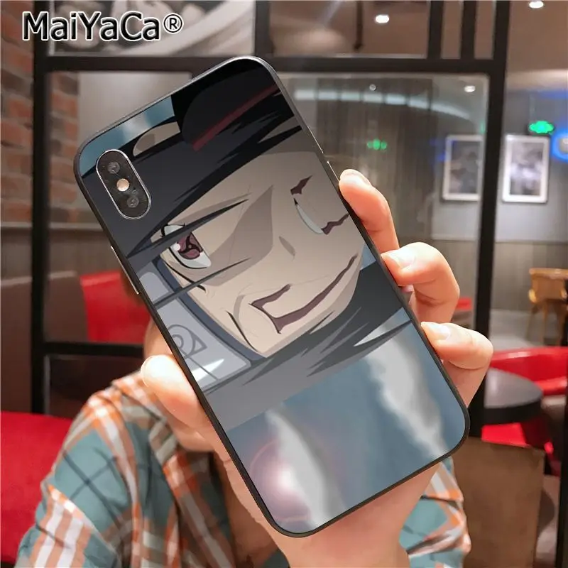 MaiYaCa Uchiha Itachi чехол для телефона для iphone 11 Pro X XS XR XS MAX 8 7 6 6S Plus 5 5S SE чехол