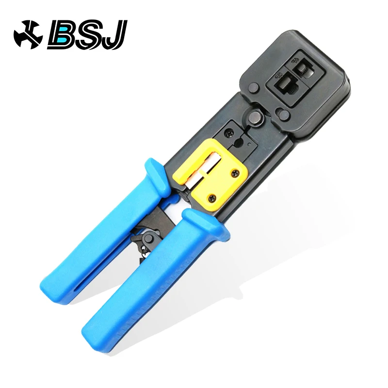 

EZ rj45 crimper hand network tools pliers rj12 cat5 cat6 8p8c Cable Stripper pressing clamp tongs clip multi function