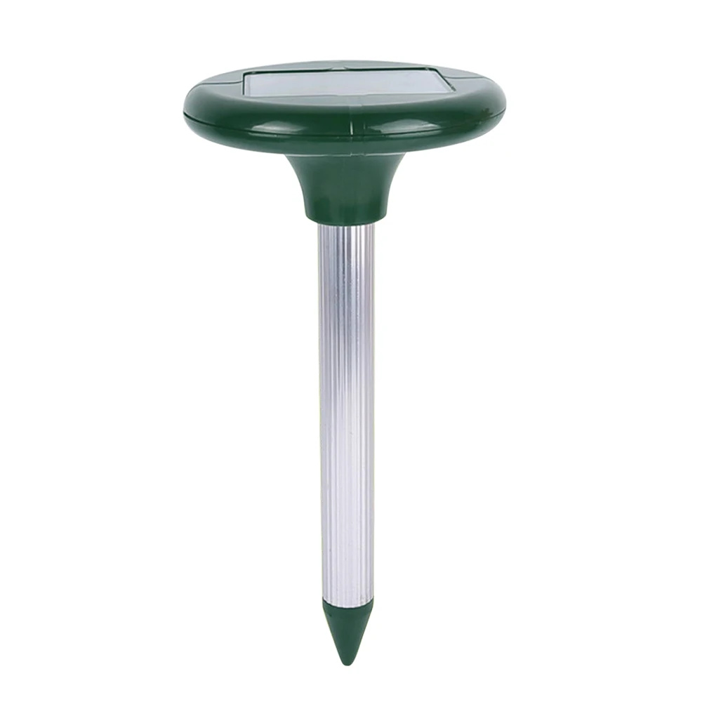 

Eco-friendly Solar Insect Repeller Sonic Mole Mouse Snake Rodent Pest Contorl Anti Mosquito Repellent for Outdoor Garden Yard
