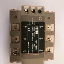 25A 40A 75A 100A TSR-75DA трехфазный SSR вход 4-32 В напряжение постоянного тока 24-380 В Однофазное реле переменного тока твердотельное реле