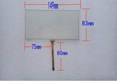 Tela Táctil Novo 6.1*83 mm da Resistência de 149 Polegadas do Lote de 10 Peças