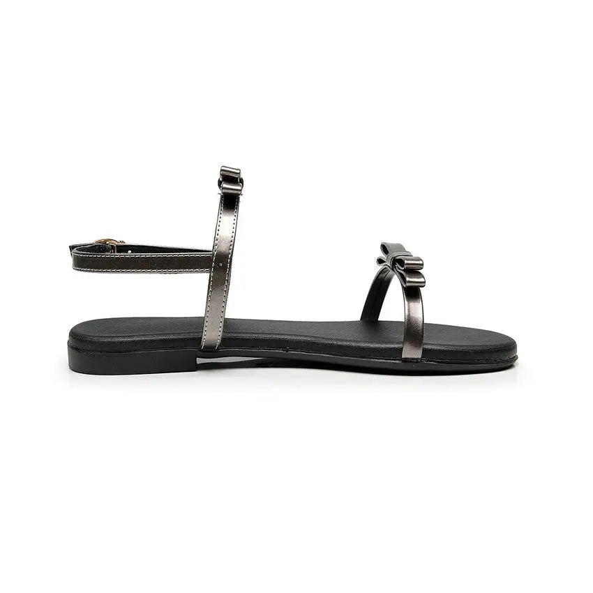 estiva Nero a Esveva 34 Sandali quadrato Fibbia nodo donna 2018 basso 43 spillo Tacco Taglia Scarpe a bianco farfalla rosso qiangse Donna Casual nqq7IH