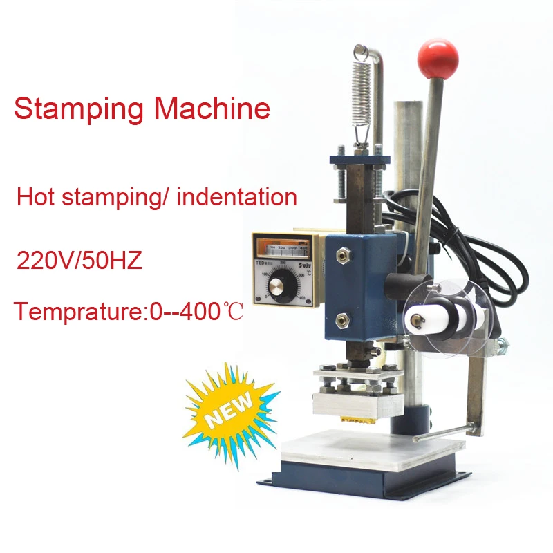 Personalized Custom Manual wood press mark machine,hot foil stamping