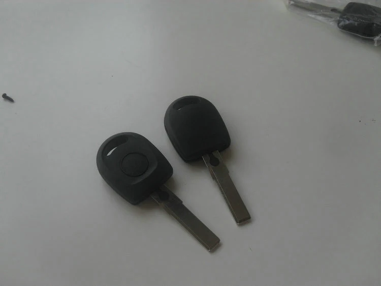 

Replacement Transponder key shell Case for VW Passat Key Fob Cover With Light 2PCS/Lot