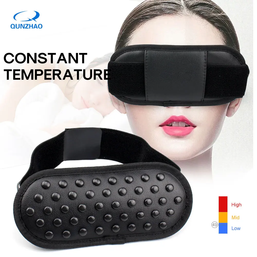 Warm heat Eye Mask Electric Heater Belt Stomach Warmer Compress Health