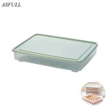 Asfull кухонный ящик для хранения яиц в холодильнике 24 яйца для ухода кухня с пыленепроницаемой коробкой для хранения продуктов