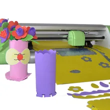 15 дюймов умный режущий плоттер имеет камеру+ wifi+ бесплатное программное обеспечение flexi автоматически с помощью камеры/автоматическая резка контуров