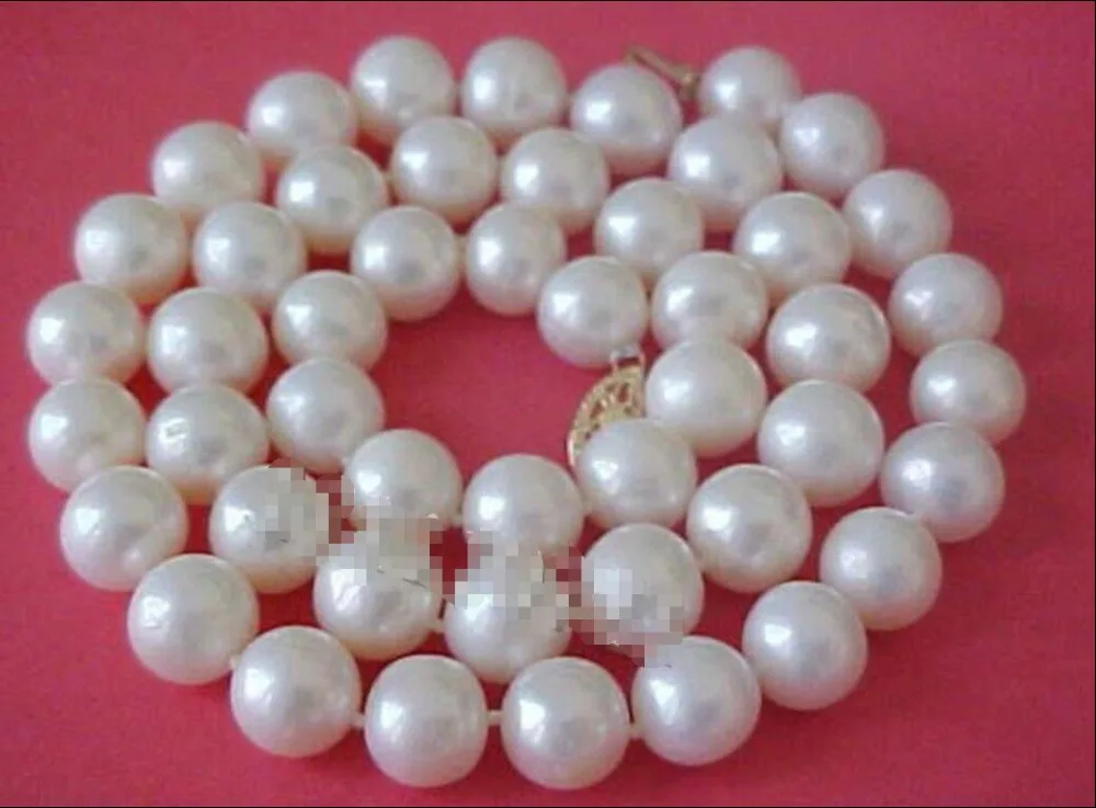 

Hot sale new Style >>>>>New 9-10MM AA+ WHITE Akoya PEARL NECKLACE 18