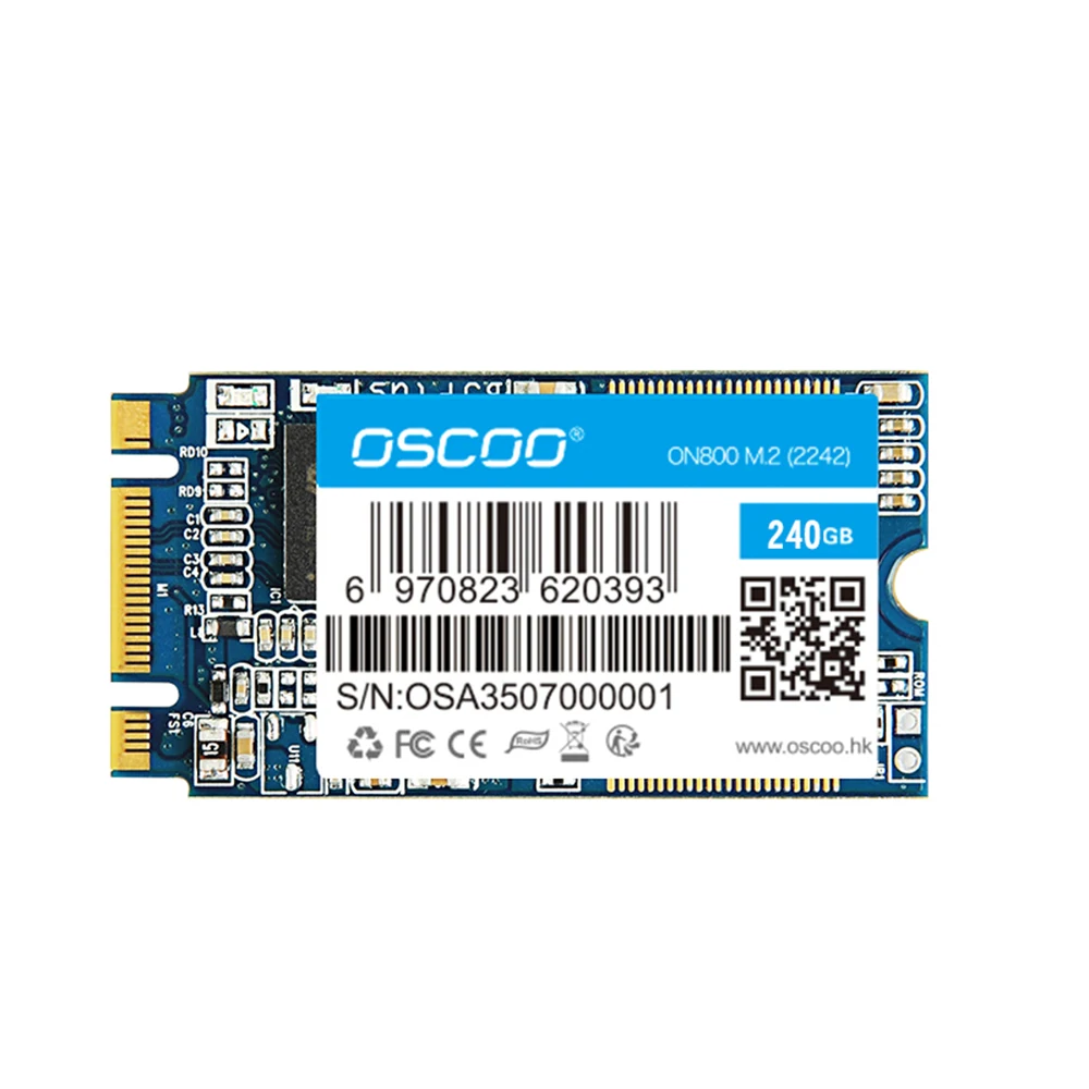 

OSCOO NGFF Internal Solid State Drive SSD 60GB 120GB 240GB Mini SSD Disk lightweight Storage for Laptop desktop Computers gamer