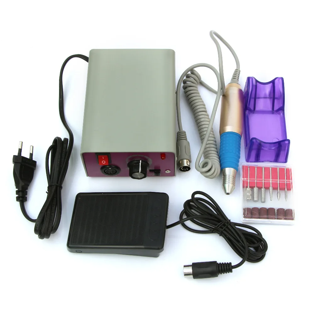 25000 RPM Pro Nail Drill Machine Electric Manicure Pedicure Polisher Nail Drill Tool Kit For