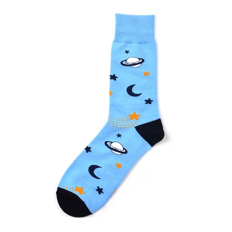 Продукт, трендовые осенне-зимние хлопковые носки в стиле хип-хоп, Носки с рисунком динозавра в стиле Харадзюку, дышащие носки - Цвет: 2