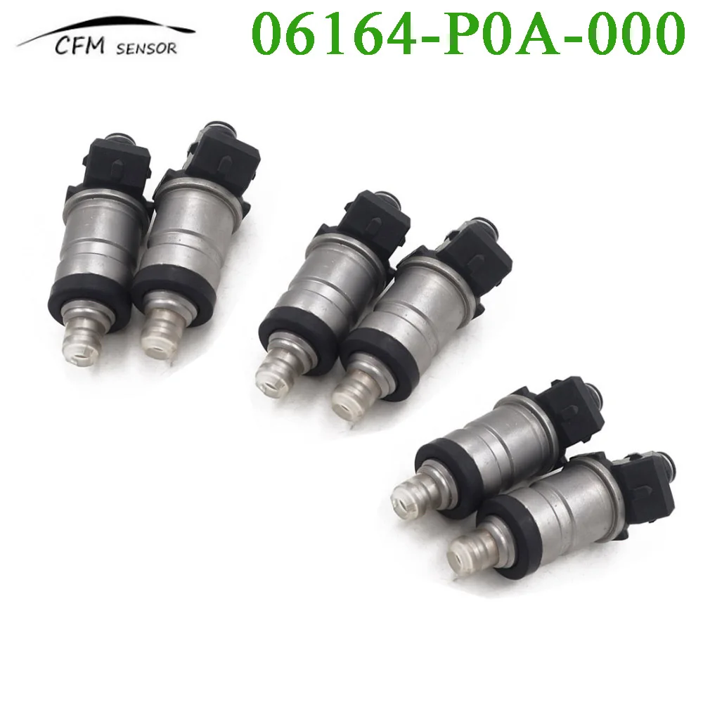 6 шт. новый бренд 06164 P0A 000 топливный инжектор подходит для 1986 1997 Honda Accord preлабораон 2