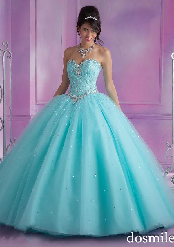 Blue Sweet 16 Dresses
