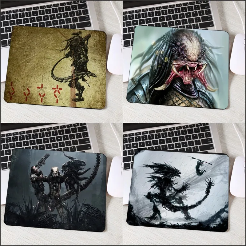 

Mairuige Predator Warriors Cool Alien Monster Pattern HD Printed Pc Gaming Rubber Mousepad for Gamer Table Mouse Play Mat Pad