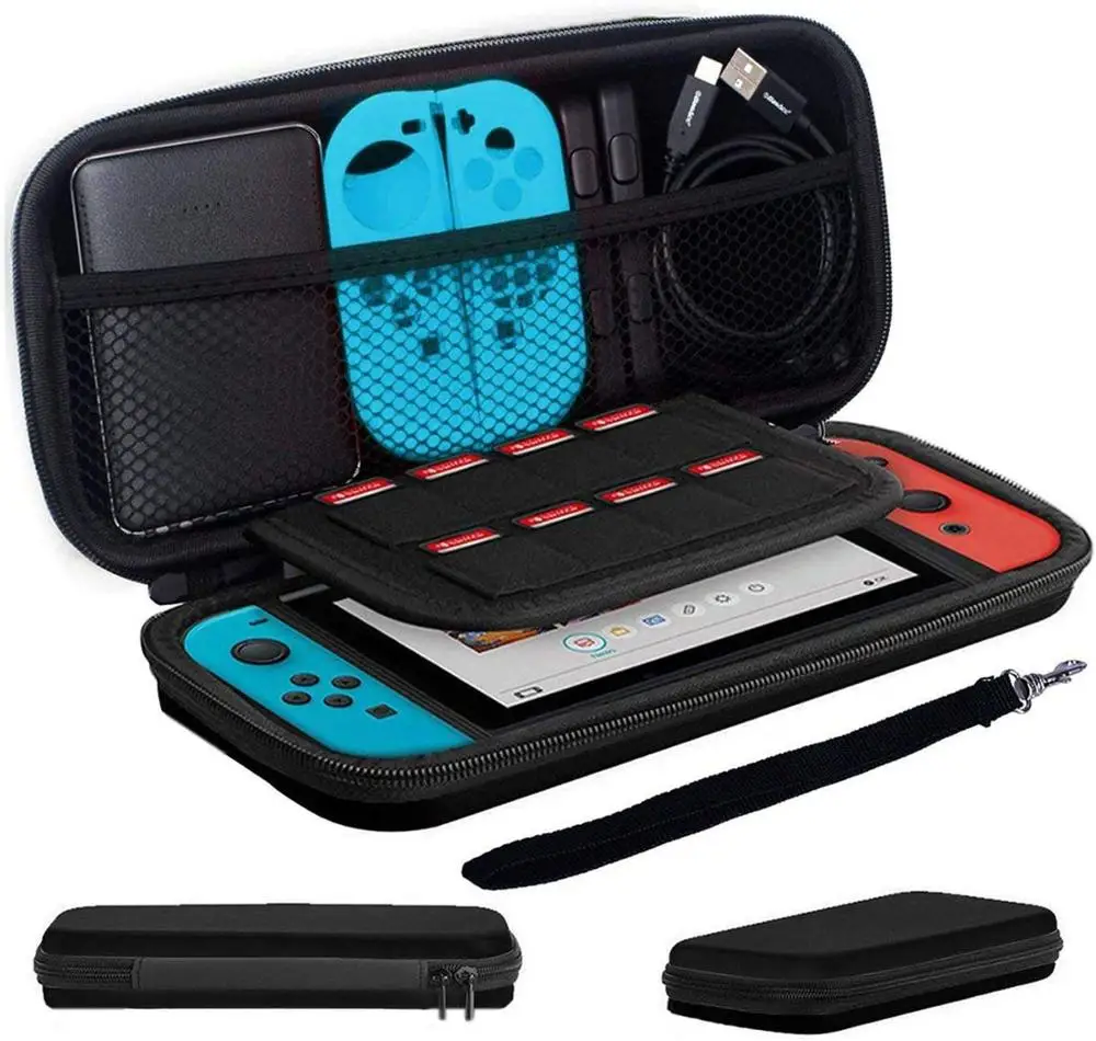 Портативный NS Switch Сумочка жесткая EVA сумка для хранения водонепроницаемый защитный чехол для переноски для nintendo Switch игровая консоль