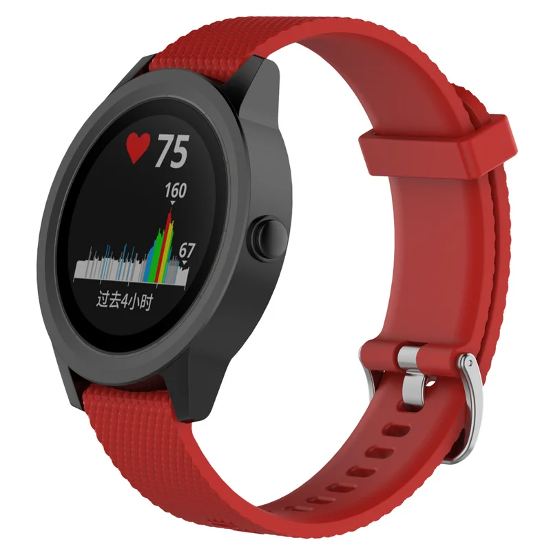 Цветной мягкий сменный силиконовый ремень для Garmin Vivoactive3 Vivomove HR смарт-браслет для Garmin Vivoactive 3 Watch band