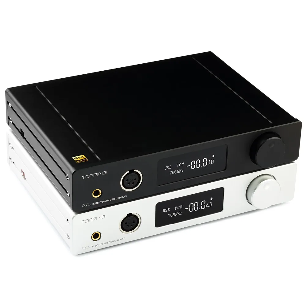 TOPPING DX7S 2 * ES9038Q2M XMOS аудио hifi DAC 32Bit/768K DSD512 полностью сбалансированный усилитель для