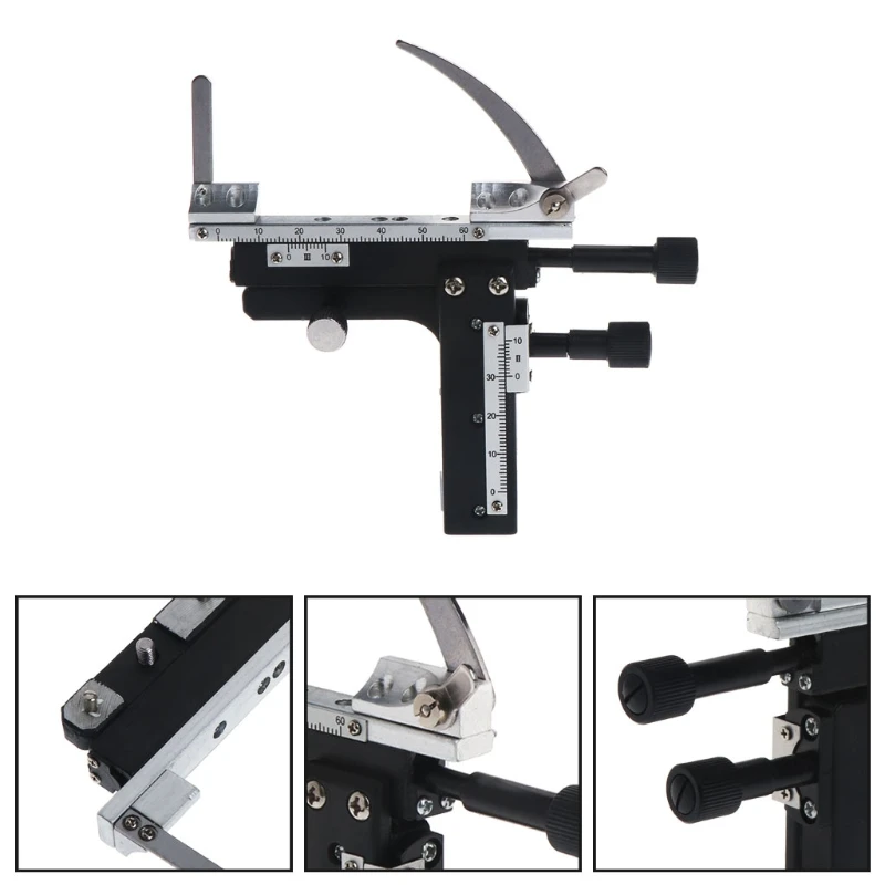 

Microscope Moveable Stage Caliper With Scale Attachable Mechanical Stage X-Y High-precision Vernier Biological W329