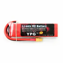 YPG 11.1V 2600mAH 35C 3S Lipo Li-Po Lipoly(Support 5C charge) Battery For RC Trex Helicopter & Airplane & Car