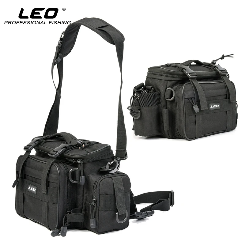 

Multipurpose Waterproof 600D Canvas Hand/Waist/Shoulder Fishing Bag Men Women Outdoor Photography Fishing Bag 40x17x20cm