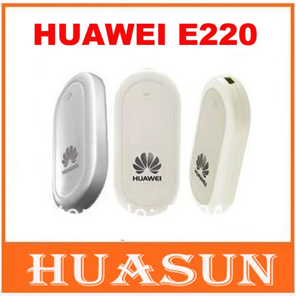 Free shipping 5pcs UNLOCKED HUAWEI E220 3G HSDPA USB MODEM 7.2Mbps