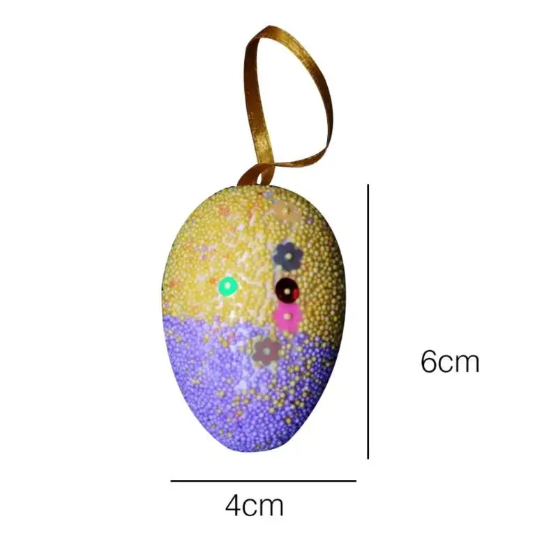 3 шт. моделирование пенопласта мяч подвесной ручной работы яйцо шары для DIY ПАСХАЛЬНОЕ праздничное украшение поставки подарки