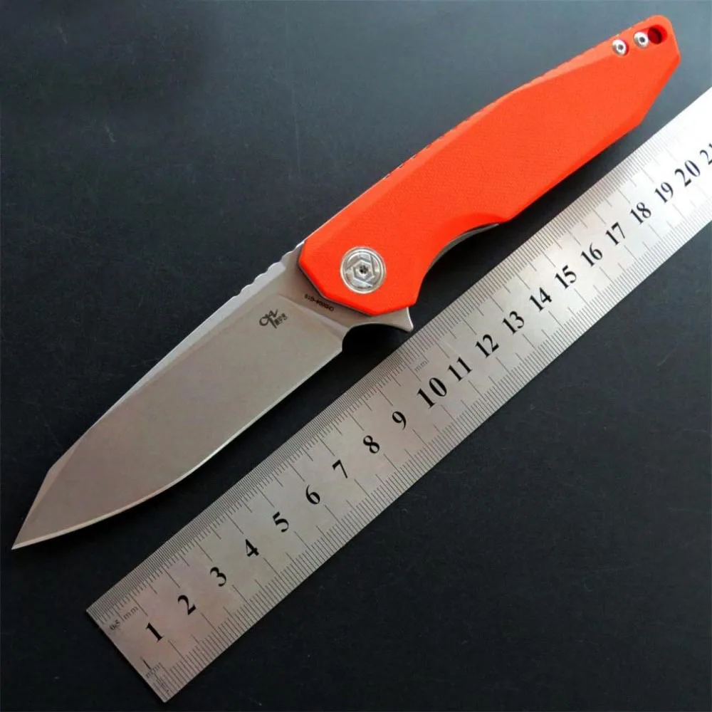 CH3004 G10 handle sharp folding knife High hardness D2 blade folding camping Outdoor portable tacti