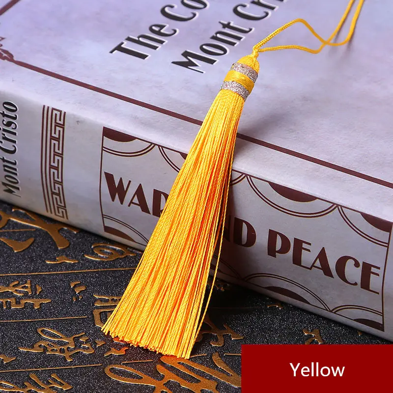 

10PC Multicolor Long Braid Tassel Home Textile Curtain Clothing Pendant Tassels DIY Jewelry Making Charms Pendants Craft Tassels