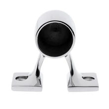 Морской класс 316 Петля из нержавеющей стали ручная направляющая установка перил-90 град AFT/конец станион крепление оборудования 1 дюйм OD Трубы