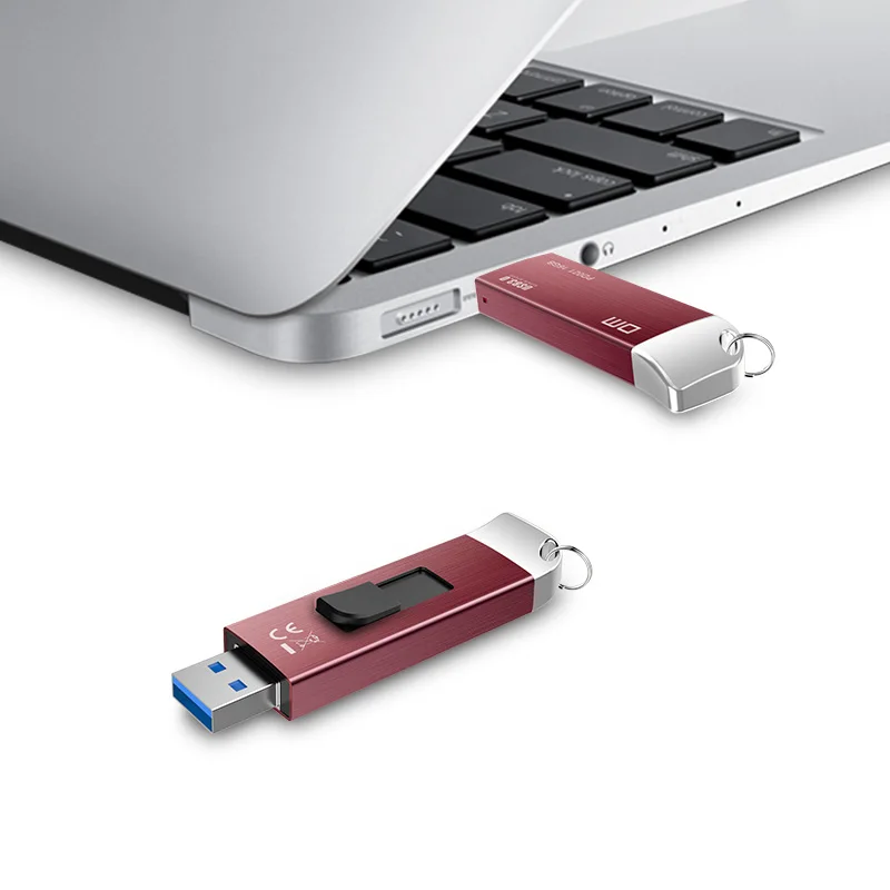 DM PD021 USB Flash Drives 64G 32G 16G Metal USB 3.0 High-speed Pen Drive Waterproof Business Pendrive USB Stick Free shipping