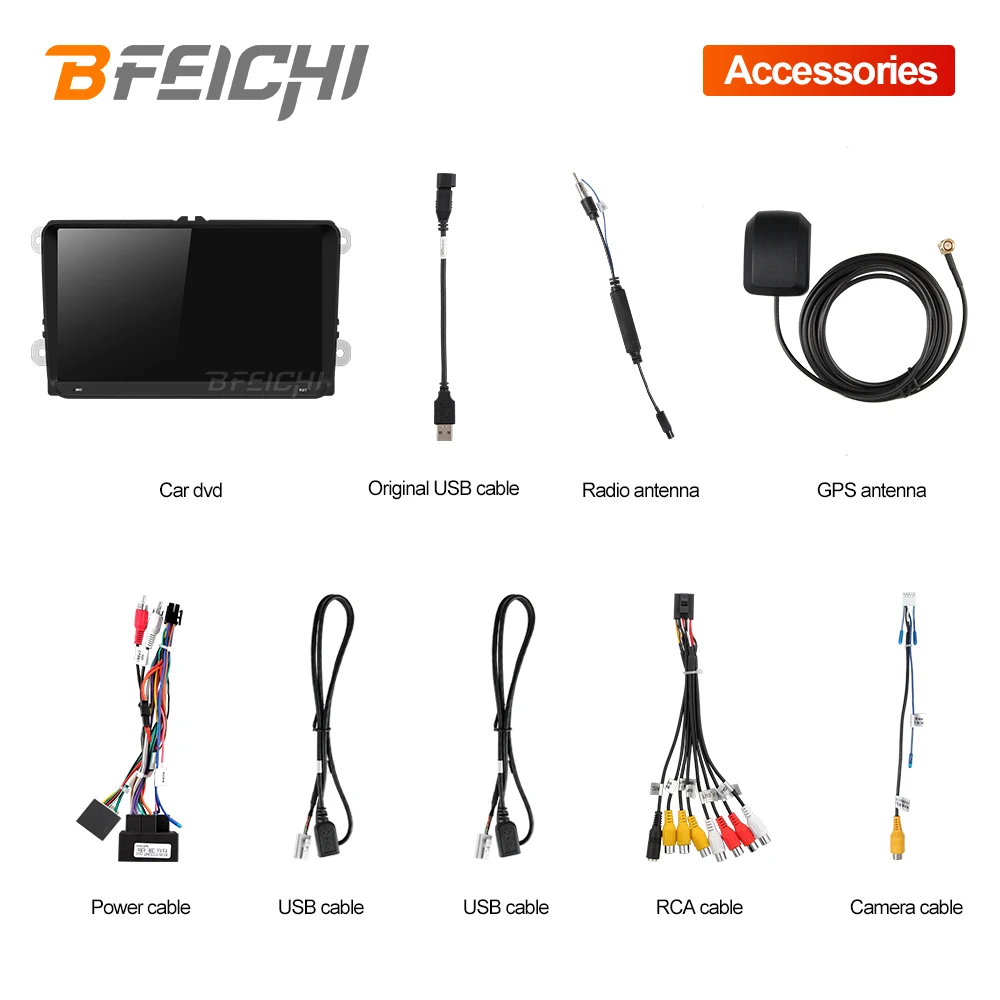 Автомобильный dvd плеер Bfeichi android 7 1 9 дюймов для Skoda Fabia octavia Superb Yeti Seat Rapid vw golf tiguan polo