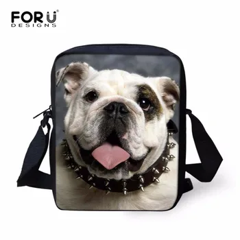 

FORUDESIGNS New Women's Messenger Bags French Bulldog Casual Kid Crossbody Bags Tote Bag Travel Mochila Ladies Tote Bolsos Mujer