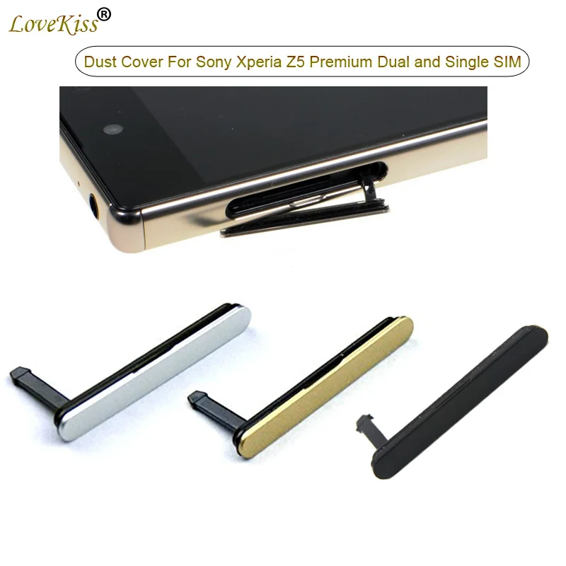 Z5P Micro SD слот для sim-карты Слот блок Крышка Sony Xperia Z5 Premium E6853 E6883 E6833 пылезащитный