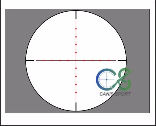 Canis Latrans Прицел 2,5-10X26 FFP лупа прицел стрельба оптический прицел Охота Красный Зеленый с подсветкой gs1-0253