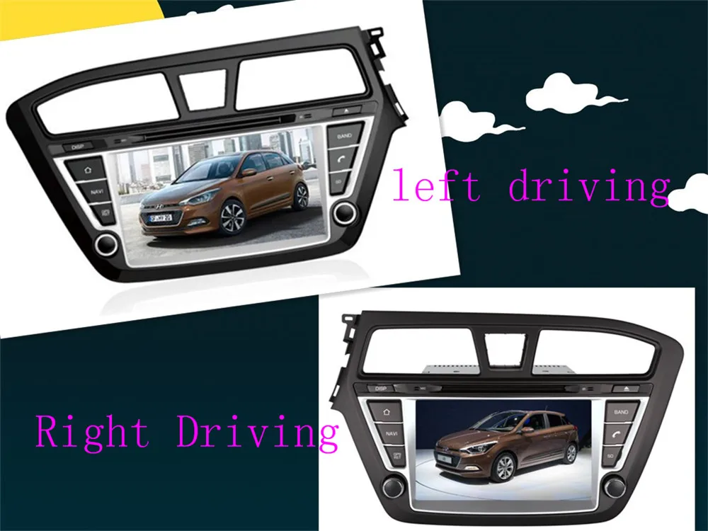 

8 inch Android 9.0 eight Octa core Car CD DVD GPS Player NAVIGATION AUTO for Hyundai Elite i20 2014~2017 LHD RHD Vietnam radio