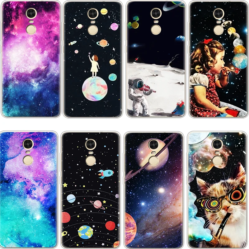 

Outer space For iPhone X Xs Max XR 5 5S SE 6 6S 7 8 Plus Coque For Xiaomi Redmi S2 4A 3S Mi A1 5X Note 3 4 4X 5A 5 Pro TPU case