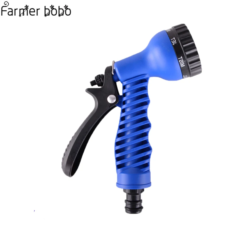 

Garden Water Spray Lawn Sprinkler Car Wash Water Gun Ajustable Hose Nozzles 7 Pattern High Pressure Power Washer