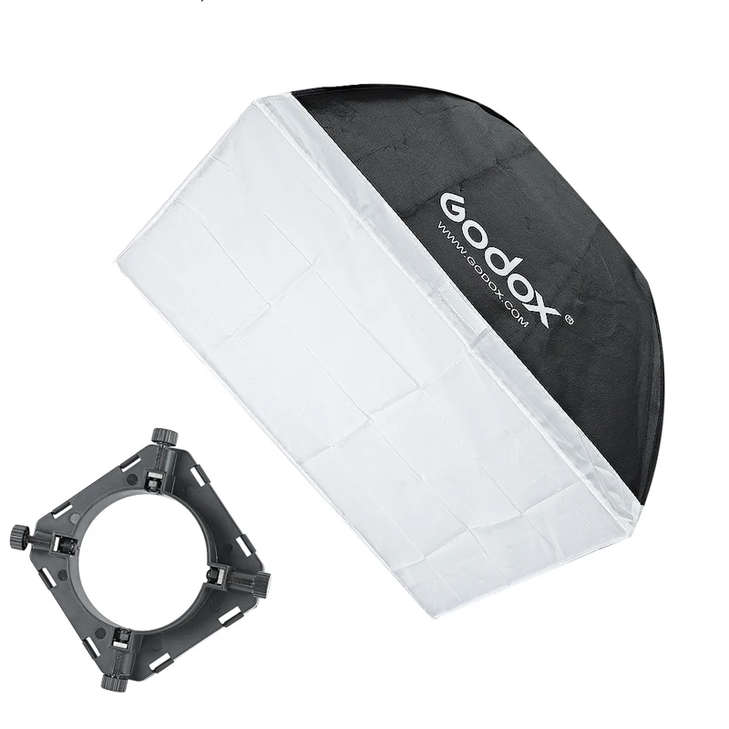 Софтбокс Godox 24 &quotx 24&quot 60x60 см с универсальным креплением для студийной