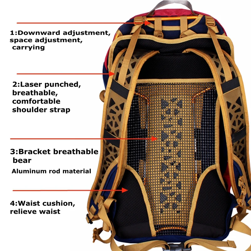 Cena Samstrong Hive 33L Camping plecak turystyczny mężczyźni kobiety plecak do wspinaczki Sport plecak podróżny torby górskie piesze wycieczki torby trekkingowe