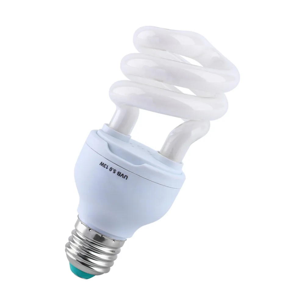 Компактная люминесцентная лампа для рептилий 220 В E27 5 0 уфв Уфа 13 Вт|lamp uva|uvb 10.0uvb lamp |