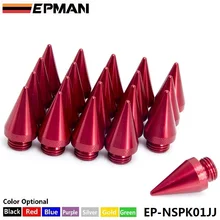 20 шт. Универсальный алюминиевый Расширенный тюнер шипы наконечник копья для колес ДИСКИ гайки Jdm Racing EP-NSPK01JJ