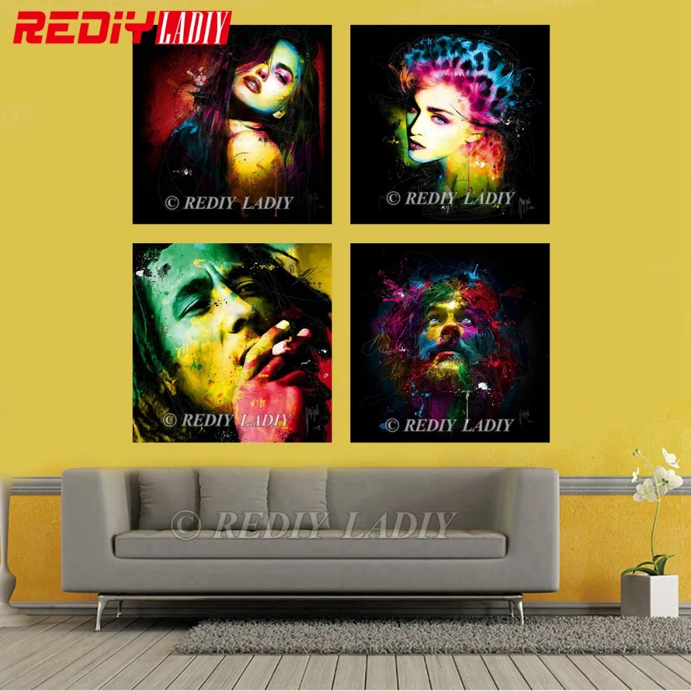 

REDIY LADIY Diamond Painting Full Square Diamond Mosaic Crafts Diamond Embroidery Cross Stitch Color Paint Home Decor Needlework