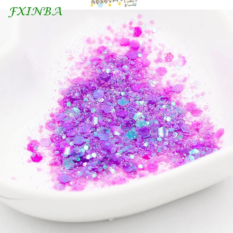 FXINBA 12 Colors Sequin For Slime Supplies/Nails Art Tips Glitter Clay Sprinkles Fluffy Clear Slimes Supplies Toys Lizun DIY Box FXINBA 12 Colors Sequin For Slime Supplies/Nails Art Tips Glitter Clay Sprinkles Fluffy Clear Slimes Supplies Toys Lizun DIY Box