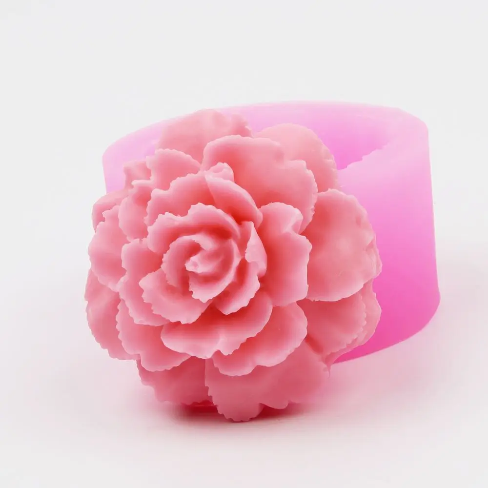 Силиконовая гелевая форма, инструменты для украшения шоколадного торта, сделай сам, 3D форма для мыла, форма цветка, форма для торта, декоративная форма для свечей