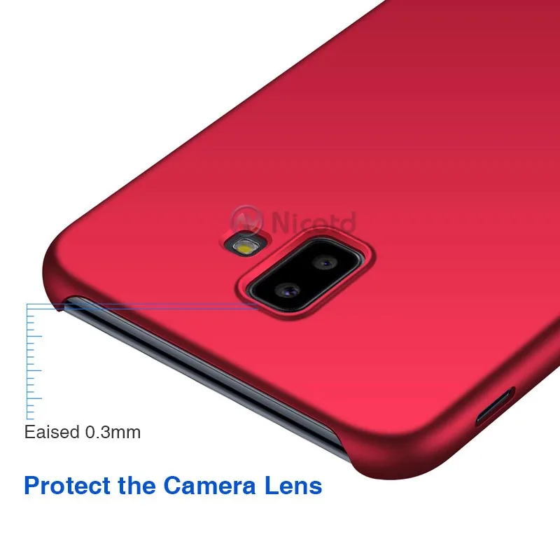 Крышка чехол для samsung Galaxy J6 J8 J4 J7 роскошный жесткий матовый чехол для телефона чехол для samsung j3 J5 J7 j2Core