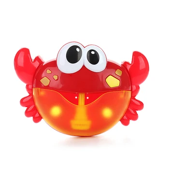 

Baby Bath Crab Bubble Machine Bathroom Bubble Maker Bath Toy Kid Baby Toy Newborn Gift water toys