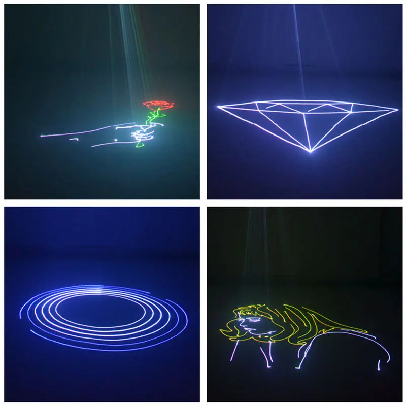 Sharelife Mini 500 МВт RGB Анимация SD карта лазерный светильник-проектор DMX сценический светильник ing DJ Gig вечерние для домашнего шоу настенный эффект SD-RGB500